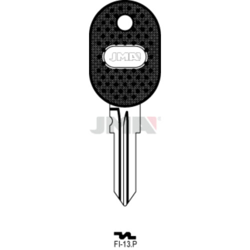 Chei Otel Plastic Negru FI-13.P